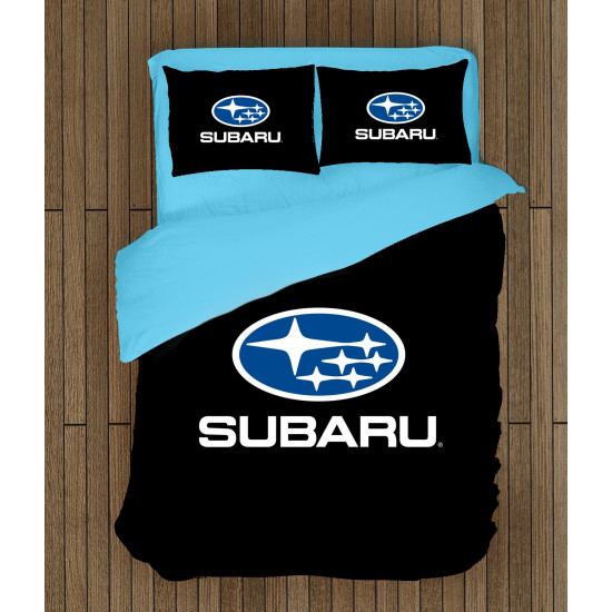 Ágynemű paplannal - Subaru Logo