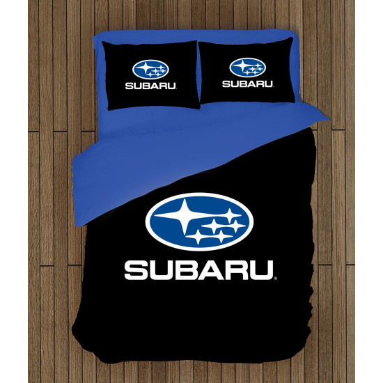 Ágynemű paplannal - Subaru Logo