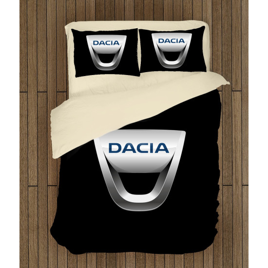 3D paplanos ágyneműhuzat - Dacia Logo