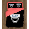 3D paplanos ágyneműhuzat - Dacia Logo