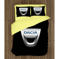 3D paplanos ágyneműhuzat - Dacia Logo