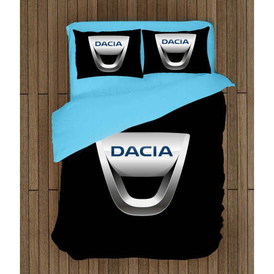 3D paplanos ágyneműhuzat - Dacia Logo