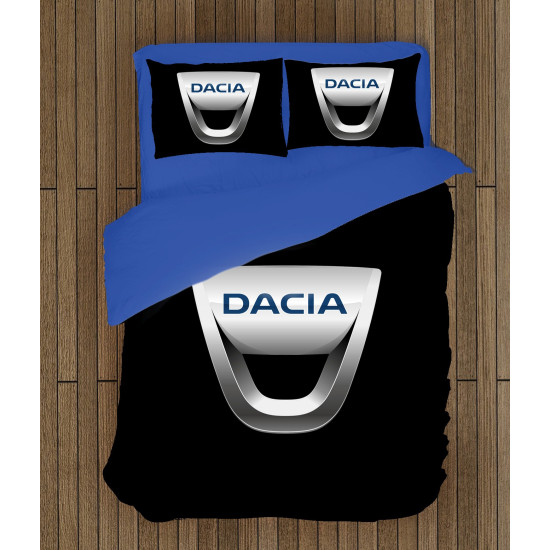 3D paplanos ágyneműhuzat - Dacia Logo