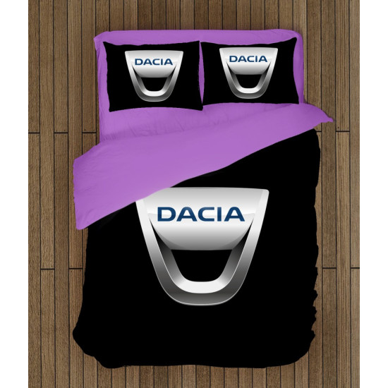 3D paplanos ágyneműhuzat - Dacia Logo