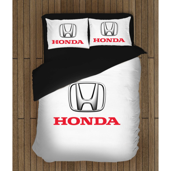 3D paplanos ágyneműhuzat - Honda Logo