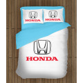 3D paplanos ágyneműhuzat - Honda Logo