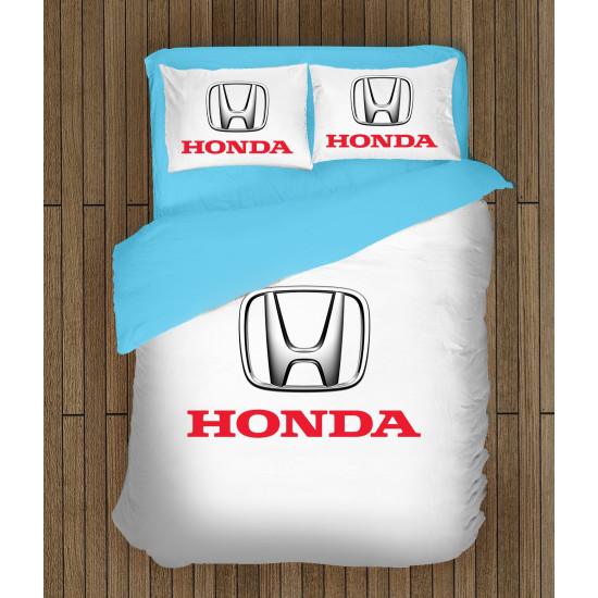 3D paplanos ágyneműhuzat - Honda Logo