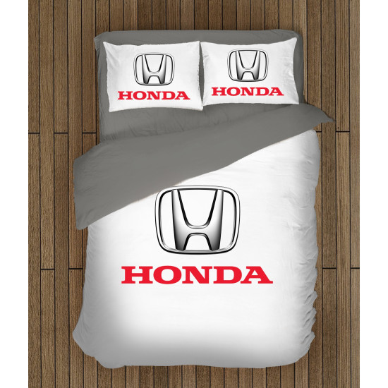 3D paplanos ágyneműhuzat - Honda Logo