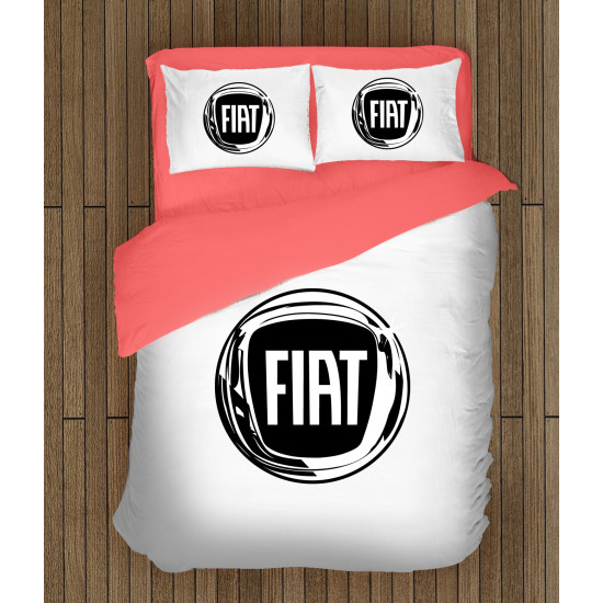 Autós paplan párnahuzat szett - Fiat Logo