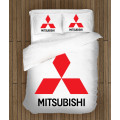 3D autós paplan garnitúra - Mitsubishi Logo