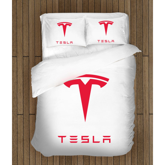 3D meleg paplan - Tesla Logo