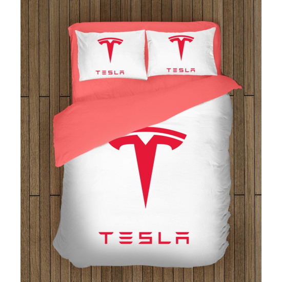 3D meleg paplan - Tesla Logo