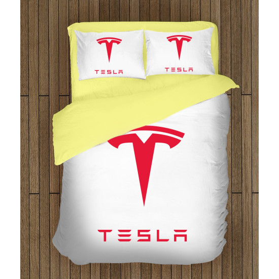 3D meleg paplan - Tesla Logo