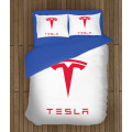 3D meleg paplan - Tesla Logo