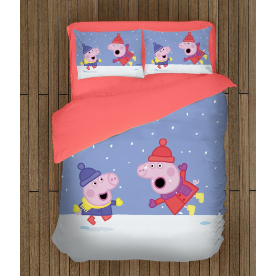 Peppa Malac Karácsonyi paplan - Peppa Pig Christmas