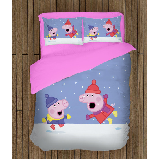 Peppa Malac Karácsonyi paplan - Peppa Pig Christmas