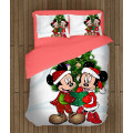 Mickey és Minnie ágynemű paplannal - Christmas Minnie and Mickey