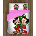 Mickey és Minnie ágynemű paplannal - Christmas Minnie and Mickey