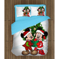 Mickey és Minnie ágynemű paplannal - Christmas Minnie and Mickey