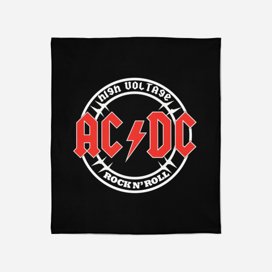 Pléd AC/DC Rock n Roll