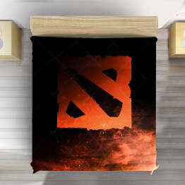 Gamer ágytakaró - Dota2 logo