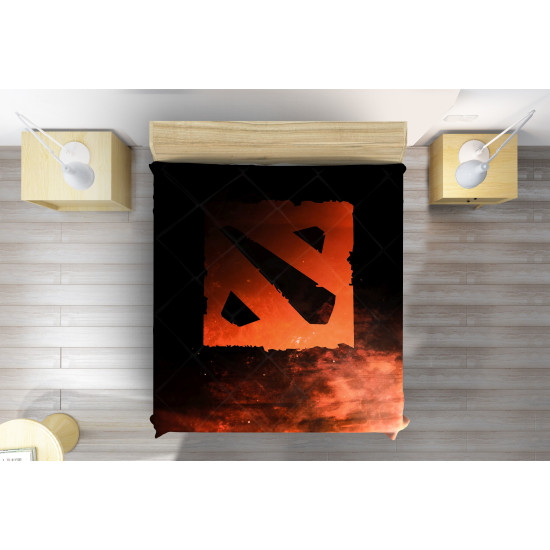 Gamer ágytakaró - Dota2 logo