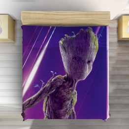 Luxus ágytakaró - Avengers Infinity War Groot