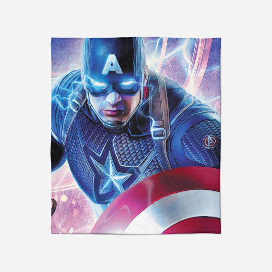 3D pléd - Captain America