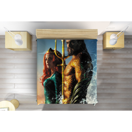 Ágytakaró - Aquaman and Mera