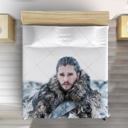 Trónok harca luxus ágytakaró - Game of Thrones John Snow White