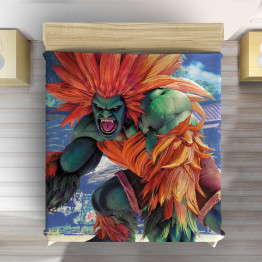 3D ágytakaró - Blanka Street Fighter