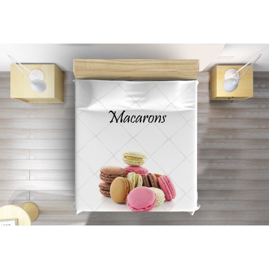 Luxus ágytakaró - French Macarons