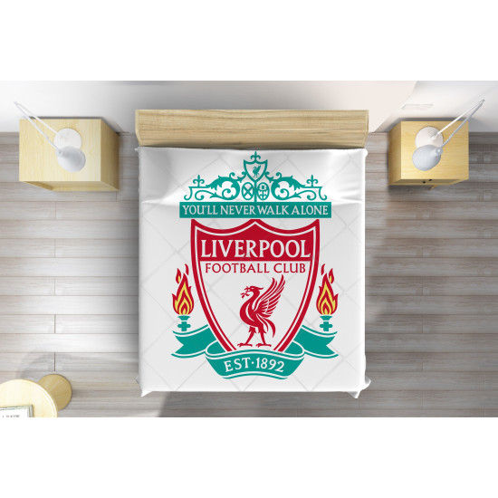 Liverpool ágytakaró - Liverpool White