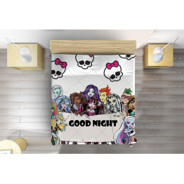 Gyerek ágytakaró - Monster High Good Night