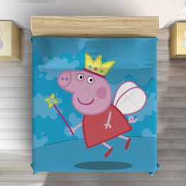 Peppa Malac ágytakaró gyerekeknek - Peppa