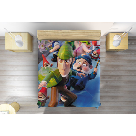 Ágytakaró gyerekeknek - Sherlock Gnomes