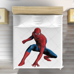 Pókember ágytakaró - Spiderman White