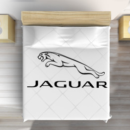 Modern autós ágytakaró - Jaguar Logo