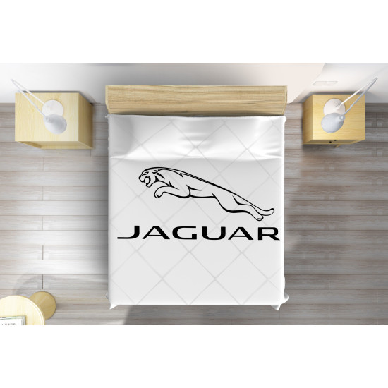 Modern autós ágytakaró - Jaguar Logo