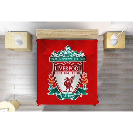 Liverpool ágytakaró - Liverpool Red