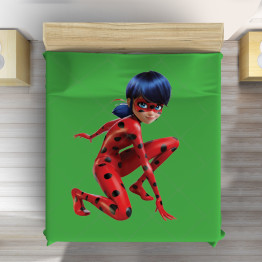 Miraculous ágytakaró gyerekeknek - Ladybug Sitting