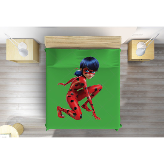 Miraculous ágytakaró gyerekeknek - Ladybug Sitting