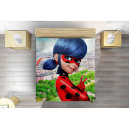 Miraculous ágytakaró - Ladybug Art