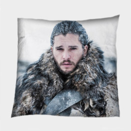 Trónok harca párna 45x45 - Game of Thrones John Snow White