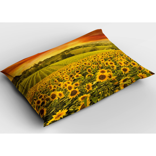 Sárga párna 45x45 - Sunflower Field