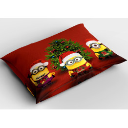 Minions díszpárna 45x45 - Christmas Minions