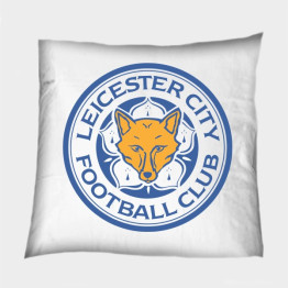 Négyzet focis díszpárna - Leicester