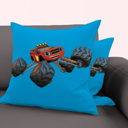 Láng és Szuperverdák díszpárna 45x45 - Monster Truck