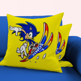 Sonic sárga párna - Sonic Skiing