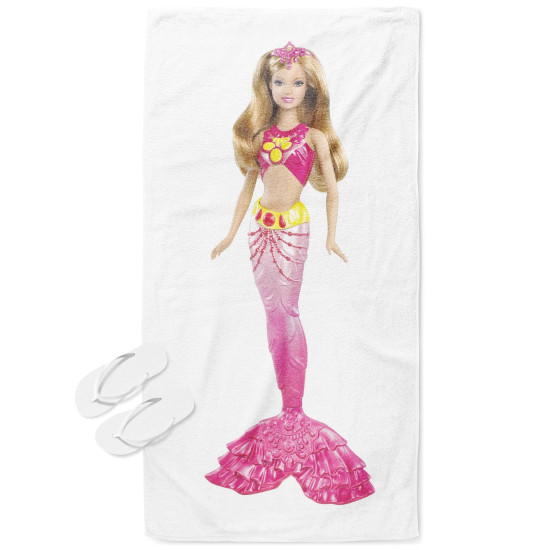 Barbie gyerek törölköző - Barbie Marmaid